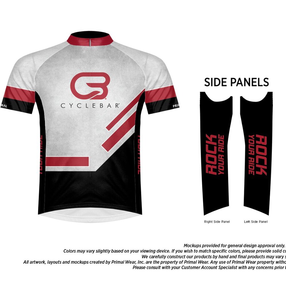 NEW CycleBar Ladies Bike Jersey & FREE koozie
